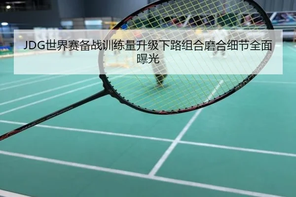 JDG世界赛备战训练量升级下路组合磨合细节全面曝光